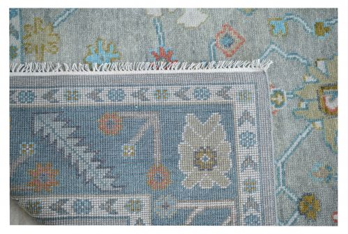 Hand Knotted Oushak Rug 8' X 10'